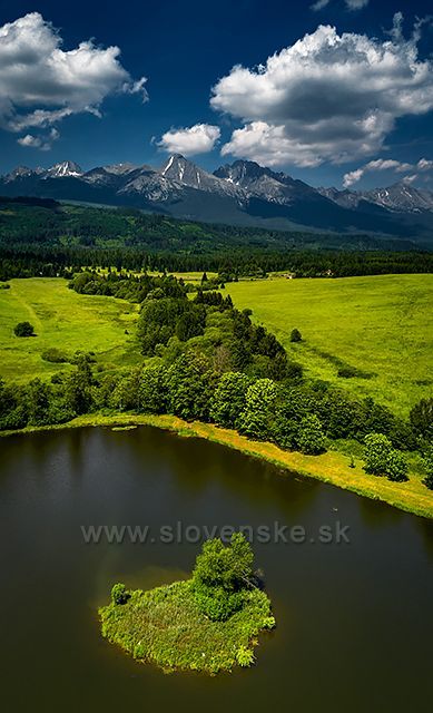 Bylo krásné letní počasí, tak jsme vzlétnul dronem, abych zachytil tu krásu